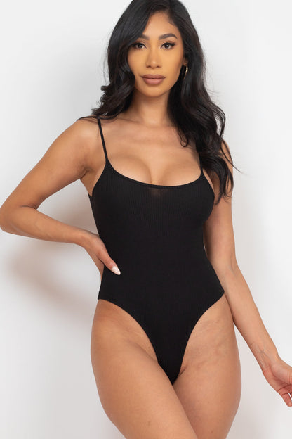 Ribbed Cami Bodysuit (CAPELLA)