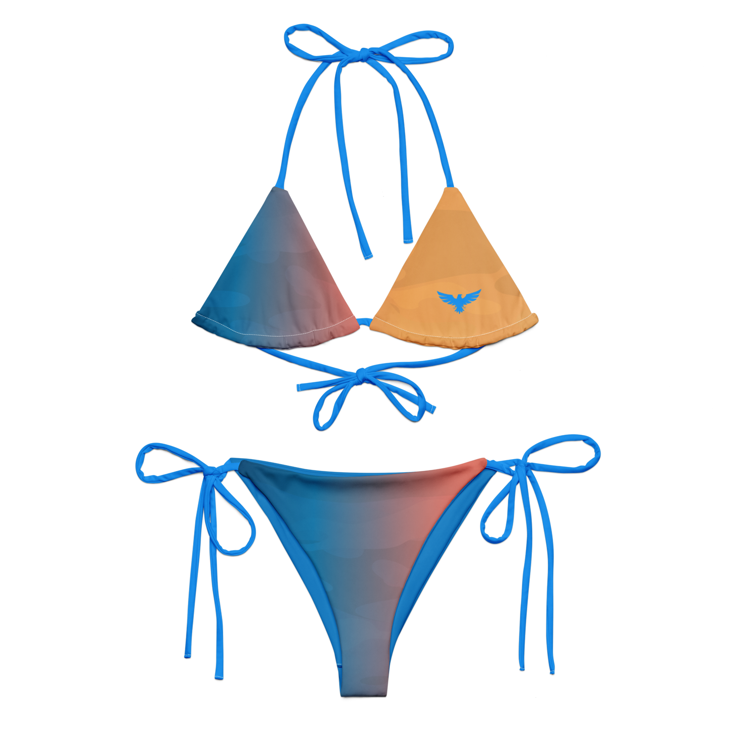 Find Your Coast® Ocracoke UPF 50 Recycled String Bikini