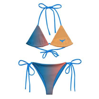 Find Your Coast® Ocracoke UPF 50 Recycled String Bikini