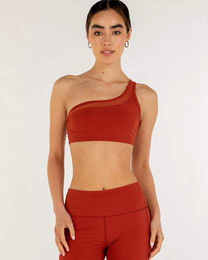 On Duty Mesh One Shoulder Silkiflex™ Bra