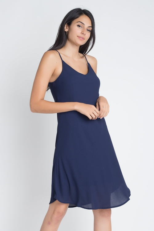 women's casual sleeveless flowy dress