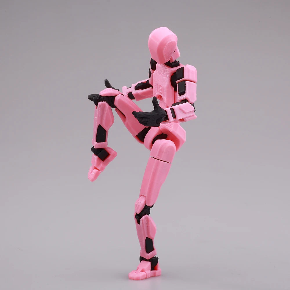 Multi-Jointed Movable Shapeshift Robot 2.0 3D Printed Mannequin Dummy 13 Action Figures Toys Kids Adults Parent-children Games