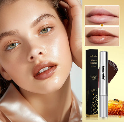 Black Honey Lipstick Long Lasting Moisturizing Natural Lip Plumper Makeup Lip Plumping Gloss Cosmetics Exfoliating for Lip