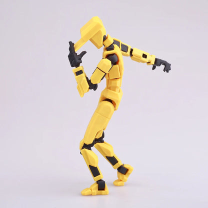 Multi-Jointed Movable Shapeshift Robot 2.0 3D Printed Mannequin Dummy 13 Action Figures Toys Kids Adults Parent-children Games