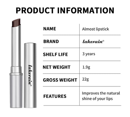 Black Honey Lipstick Long Lasting Moisturizing Natural Lip Plumper Makeup Lip Plumping Gloss Cosmetics Exfoliating for Lip