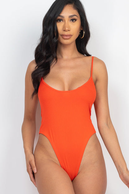 Ribbed Cami Bodysuit (CAPELLA)