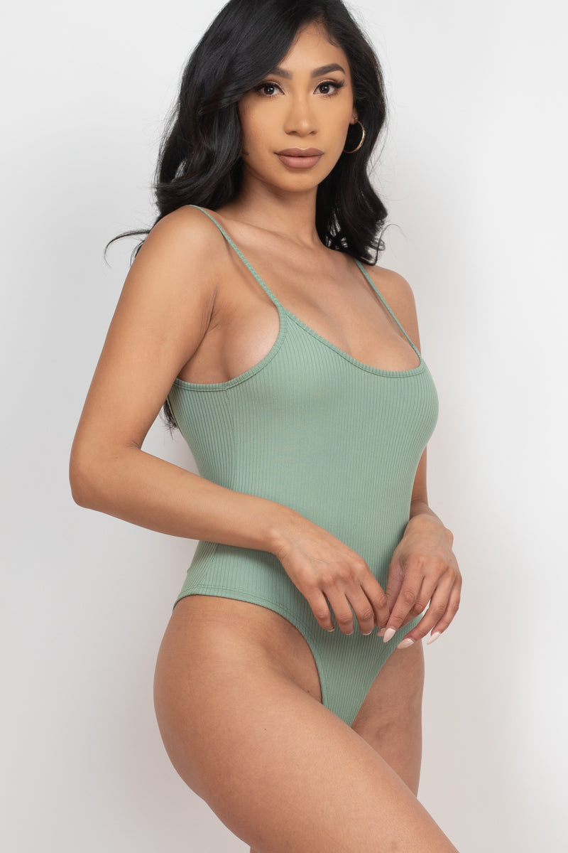 Ribbed Cami Bodysuit (CAPELLA)