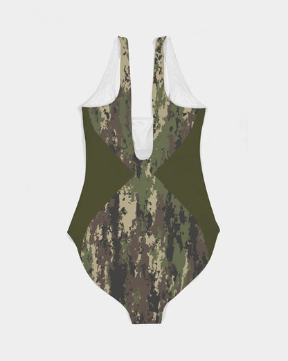 Graphic Camo Women's One-Piece Swimsuit